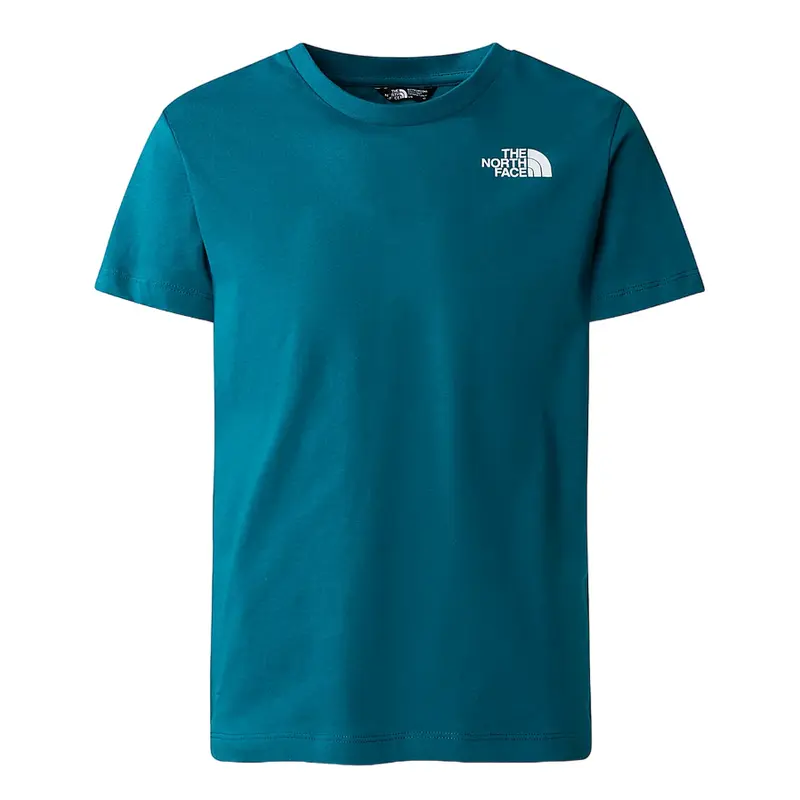 THE NORTH FACE T-SHIRT SHORT SLEEVES REDBOX BACK GRAPHIC JR NF0A87T5YAO
