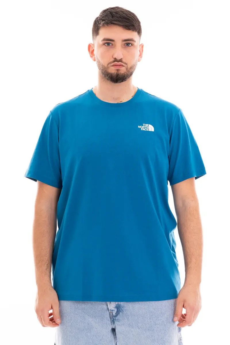 THE NORTH FACE T-SHIRT SHORT SLEEVES REDBOX CELEBRATION UOMO NF0A87NVRBI