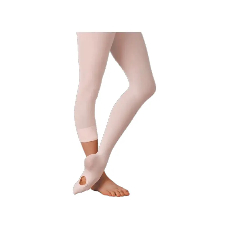 Tiny (105 C)- Collant Danza Convertibile Ultrasoft in microfibre e spandex massaggiante ultraresistenti