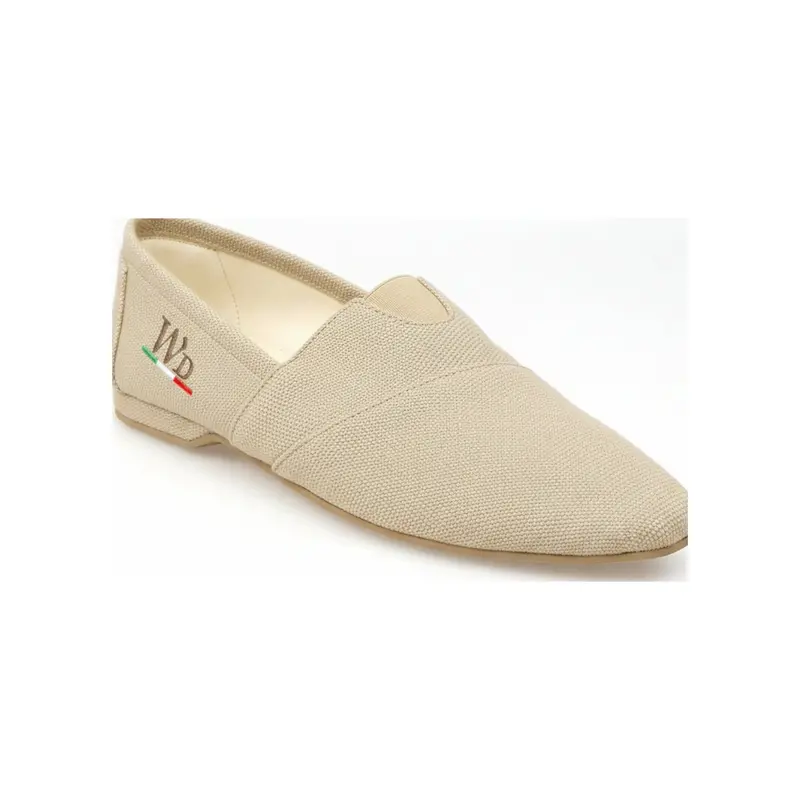 Tommy - Espadrillas in Tessuto Color Beige