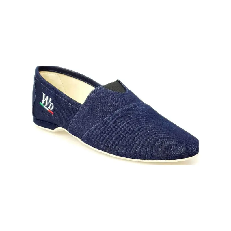 Tommy - Espadrillas in Tessuto color Blu Jeans - Salsa