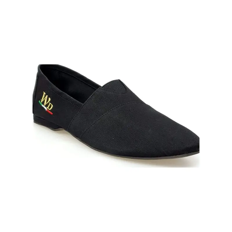 Tommy - Espadrillas in Tessuto Color Nero - Salsa