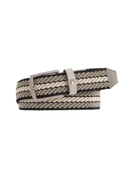 TOMMY HILFIGER CINTURA DENTON ELASTIC 3.5 UOMO AM12243 AEF
