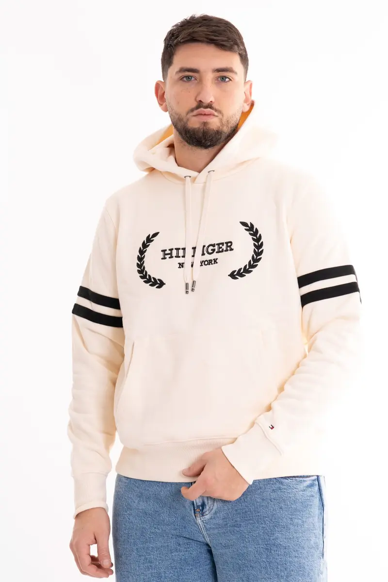 TOMMY HILFIGER M FELPA LAUREL MONOTYPE HOODIE MW33648 AEF