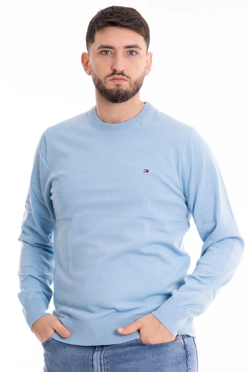 TOMMY HILFIGER M MAGLIONE 1985 CREW NECK MW21316 CYW