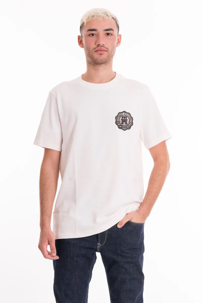 TOMMY HILFIGER M MONOGRAM STAMP T-SHIRT MW32612