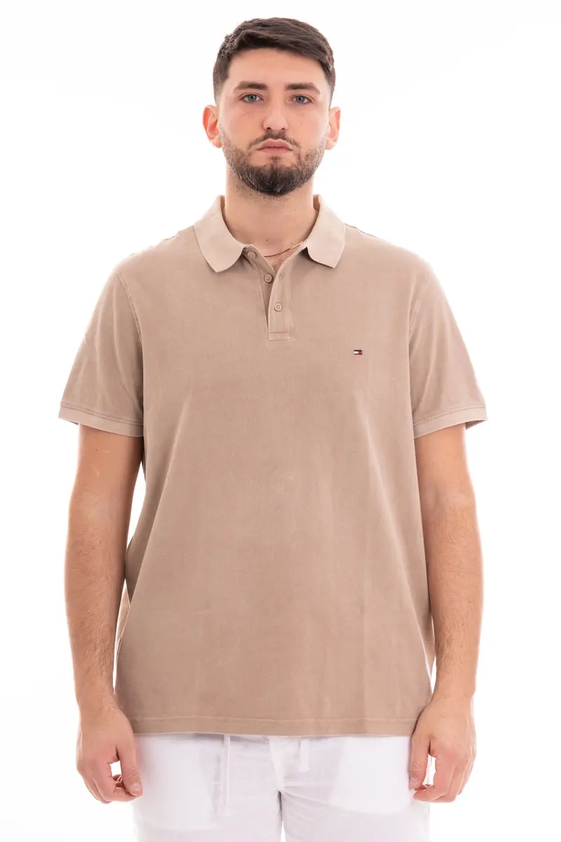 TOMMY HILFIGER M POLO GARMENT DYE REGULAR MW34757 AEG