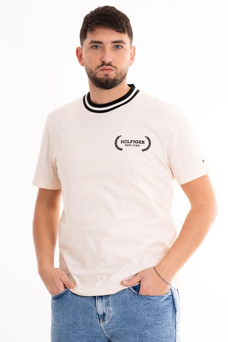 TOMMY HILFIGER M T-SHIRT LAUREL TIPPED MW33681 AEF