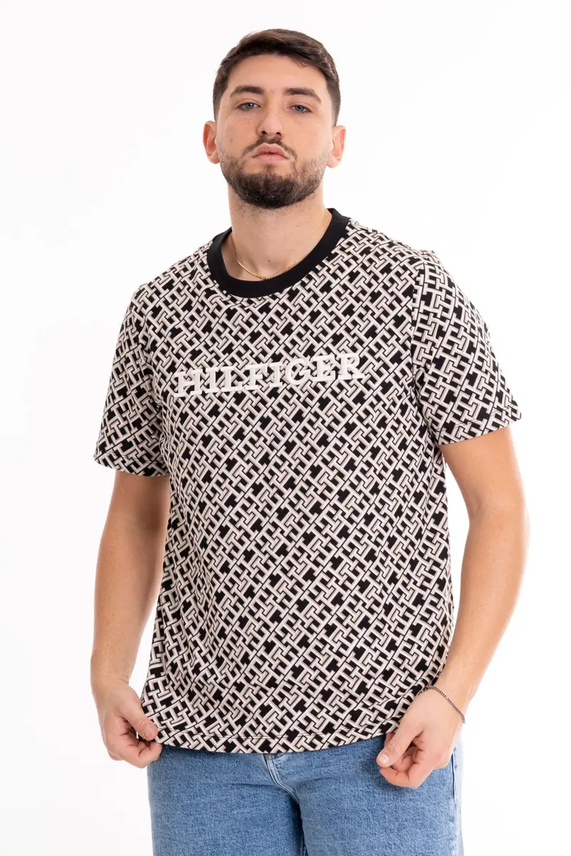 TOMMY HILFIGER M T-SHIRT MONOTYPE MW34187 0GJ
