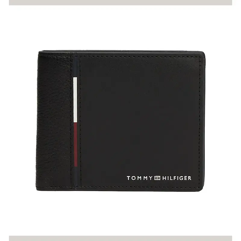 TOMMY HILFIGER PORTAFOGLI CASUAL CREDIT CARD AND COIN AM12766 BDS
