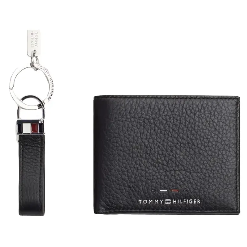 TOMMY HILFIGER PORTAFOGLI E PORTACHIAVE UOMO AM12788 BDS
