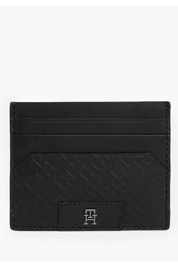 TOMMY HILFIGER PORTAFOGLI MONOGRAM FOLDED CREDIT CARD AM12172 BDS