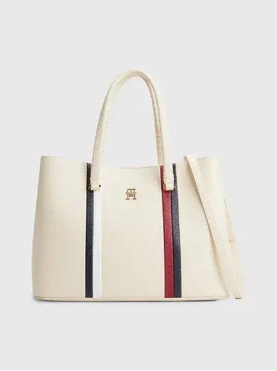 TOMMY HILFIGER TH EMBLEM SATCHEL CORP AW15117
