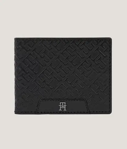 TOMMY HILFIGER TH MONO LEATHER MINI CC WALLET AM11593