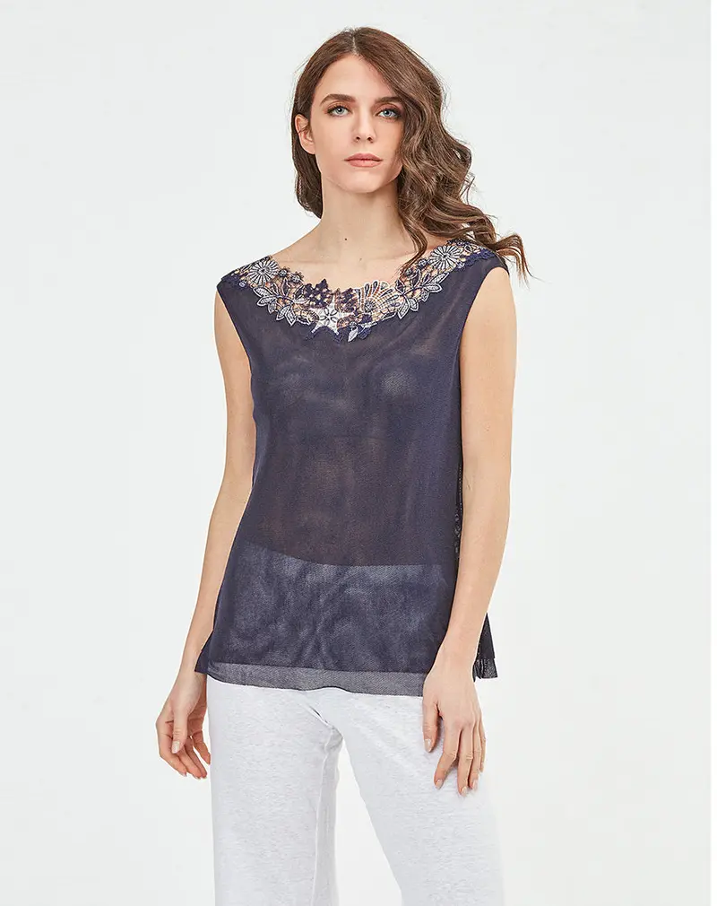 Top 100% Tulle Cotton  5744