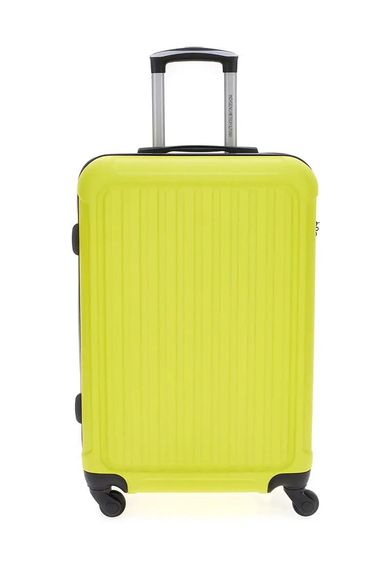 Trolley rigido giallo con chiusura TSA Indigeno 139/P