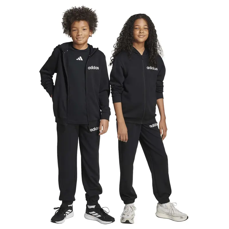 TUTA ADIDAS ESSENTIALS JUNIOR NERA E BIANCA JN2425