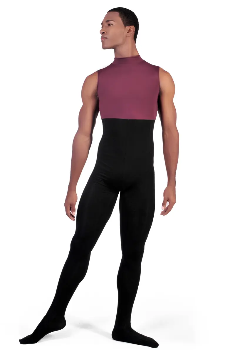 Tuta danza uomo Bicolor M909