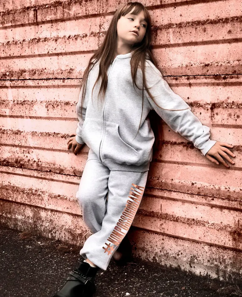 TUTA GIRL BALLERINA GREY MELANGE