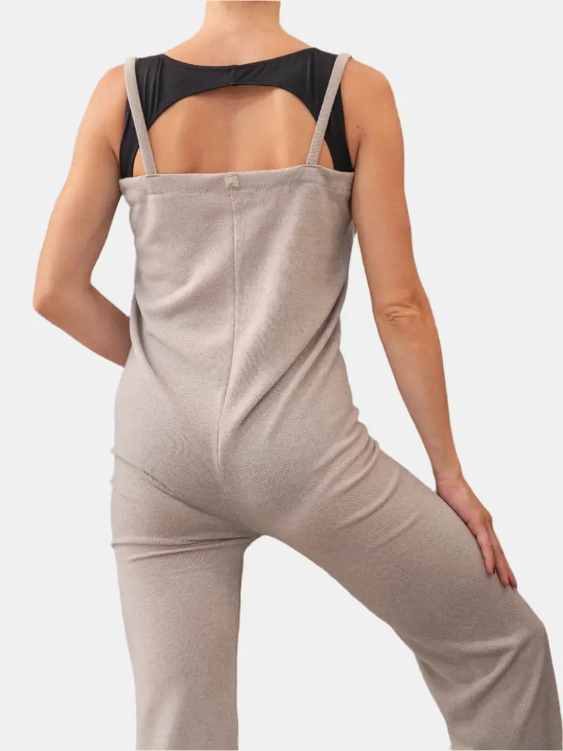 Tuta per Riscaldamento Danza Beige MP5055