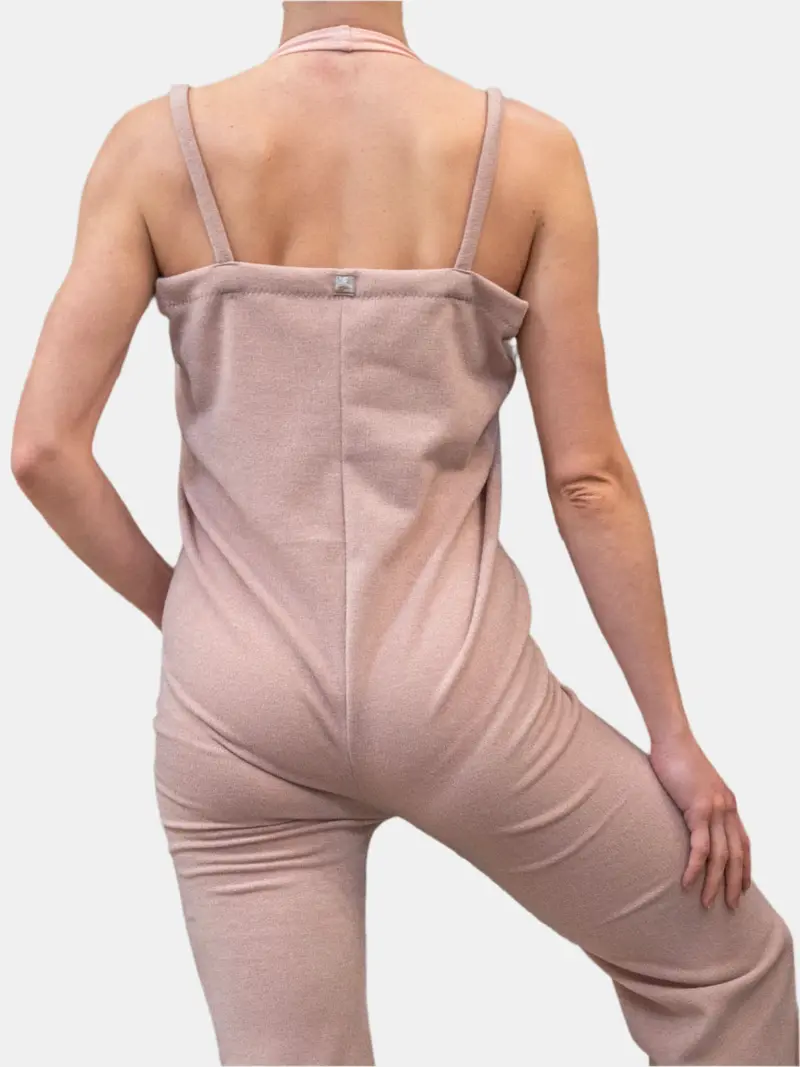 Tuta per Riscaldamento Danza Rosa Scuro MP5055