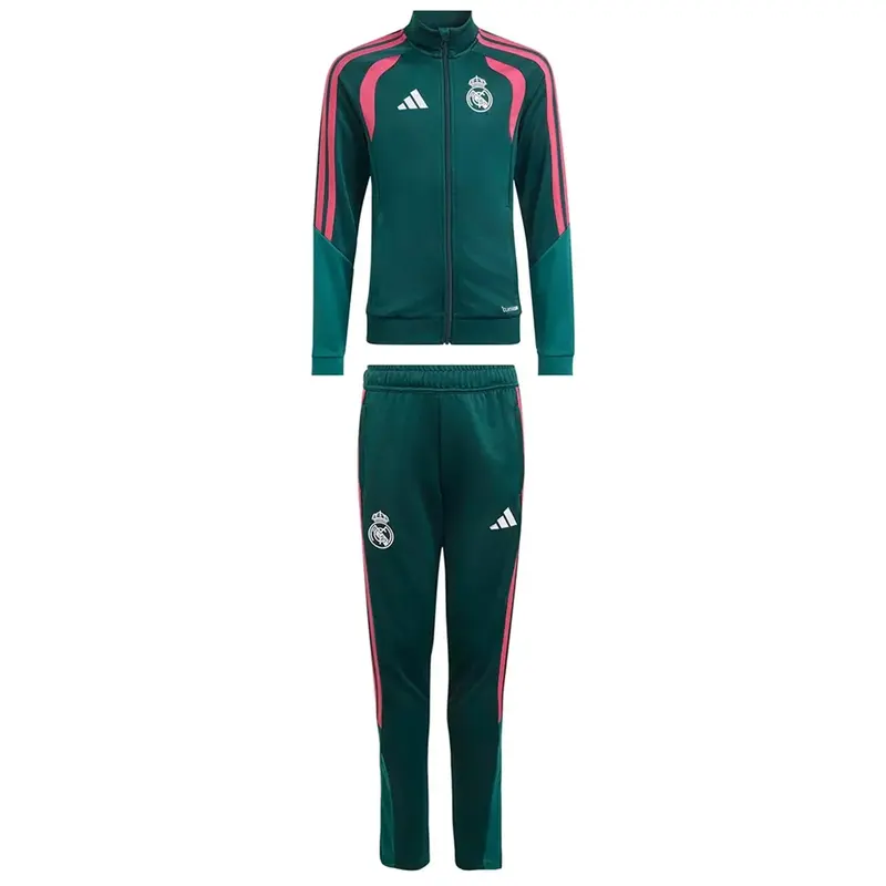 TUTA RAGAZZO ADIDAS REAL MADRID 2026/2027 TIRO 26 COMPETITION VERDE SCURO