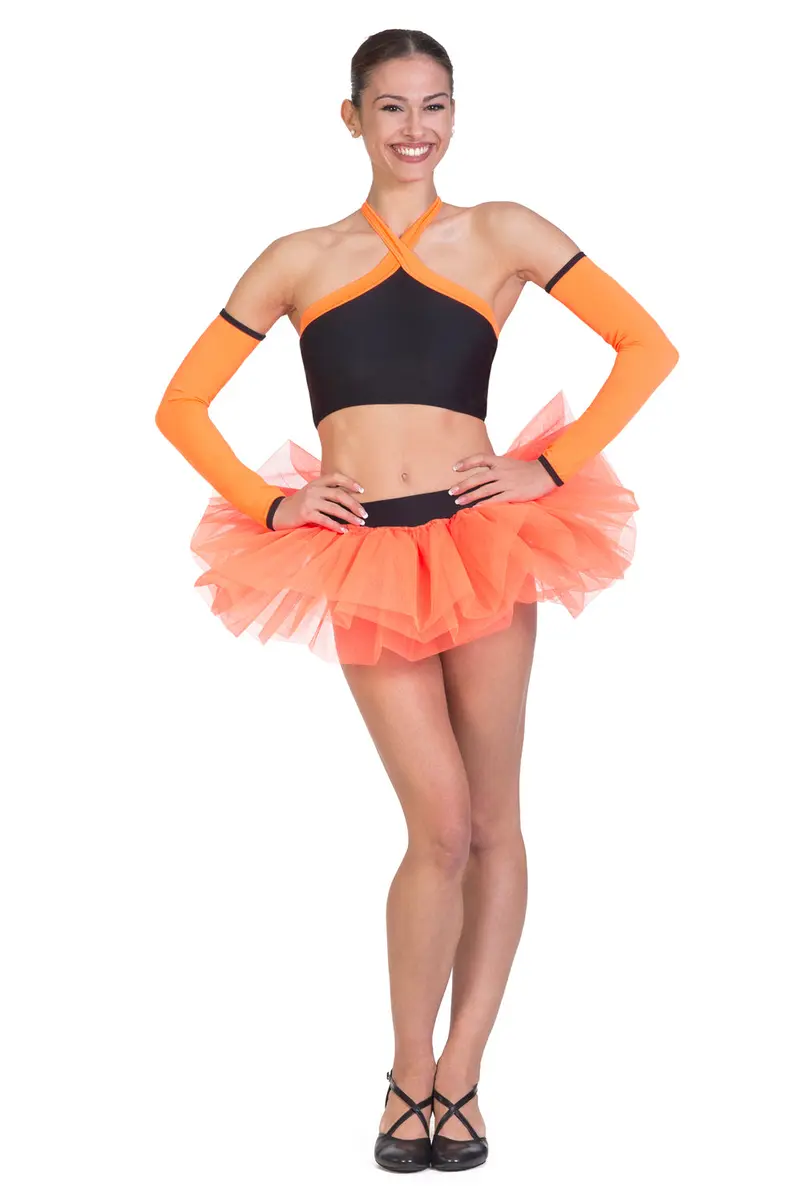 Tutulette danza moderna FLUO TU3F