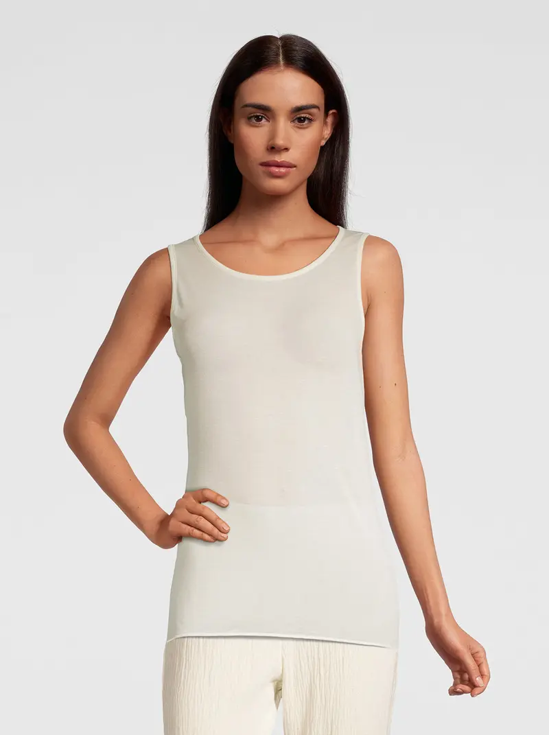 Ultralight Tank top in Modal and Cashmere 1480