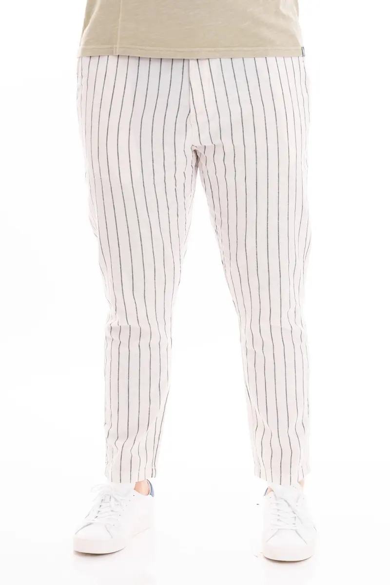 UOMO CHINO IN MISTO LINO CHL4333 C52