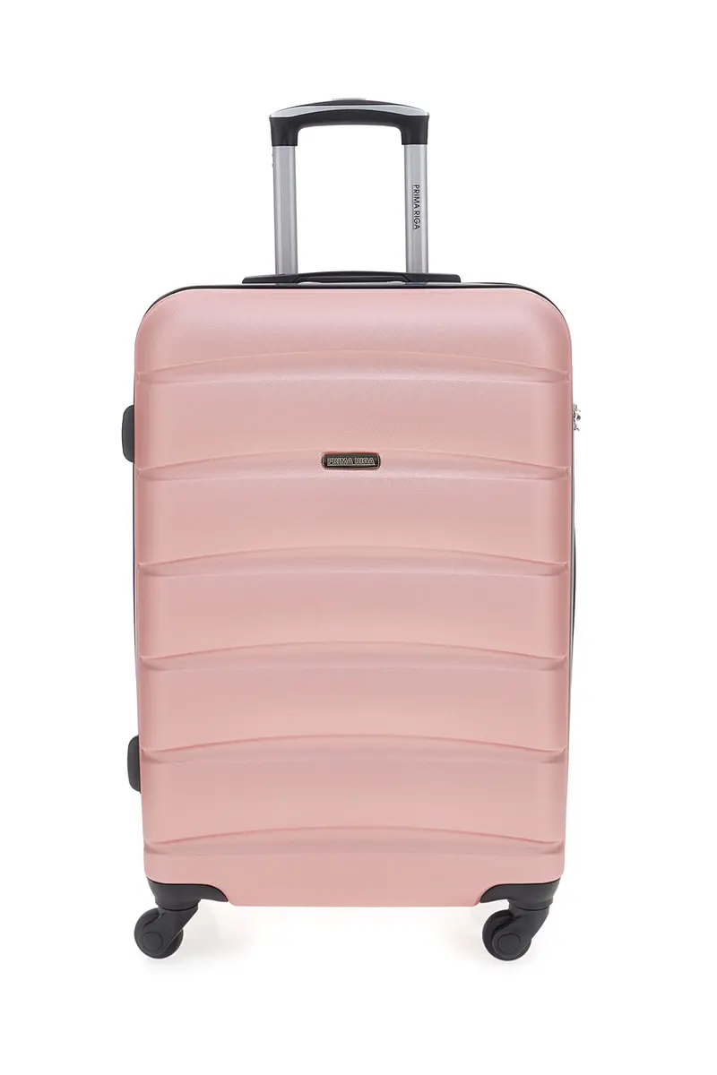 Valigia rigida rosa media Prima riga PR165/M