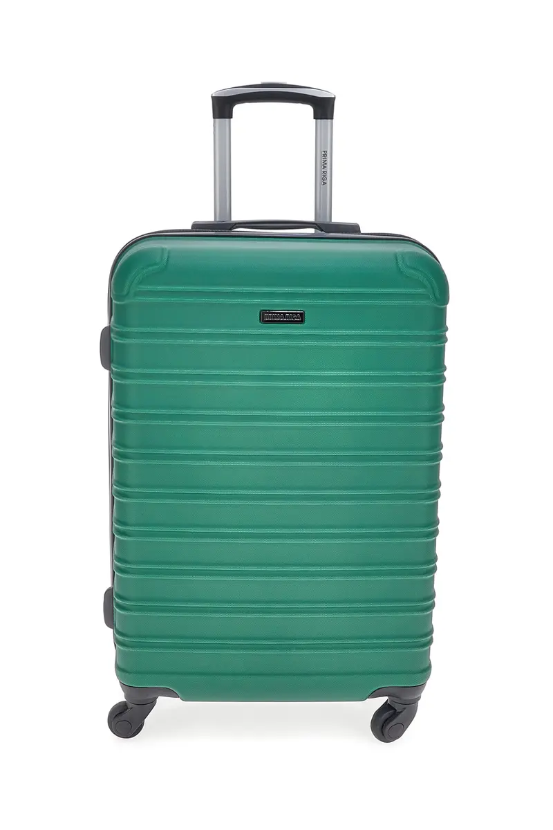 Valigia rigida verde da cabina con ruote girevoli Prima riga PR167/P