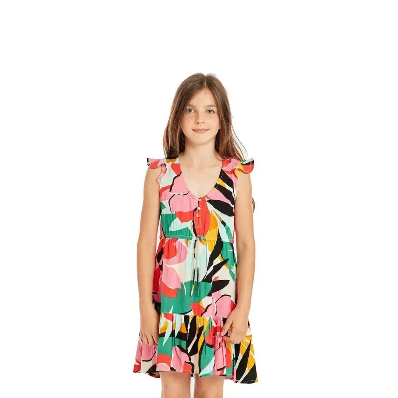Vestito da bambina multicolor Billabong