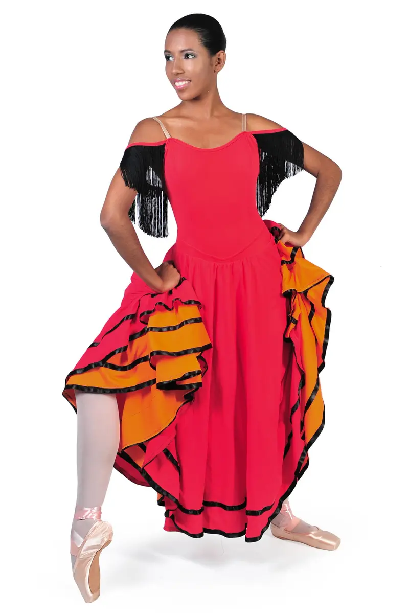 Vestito danza spagnola C2505