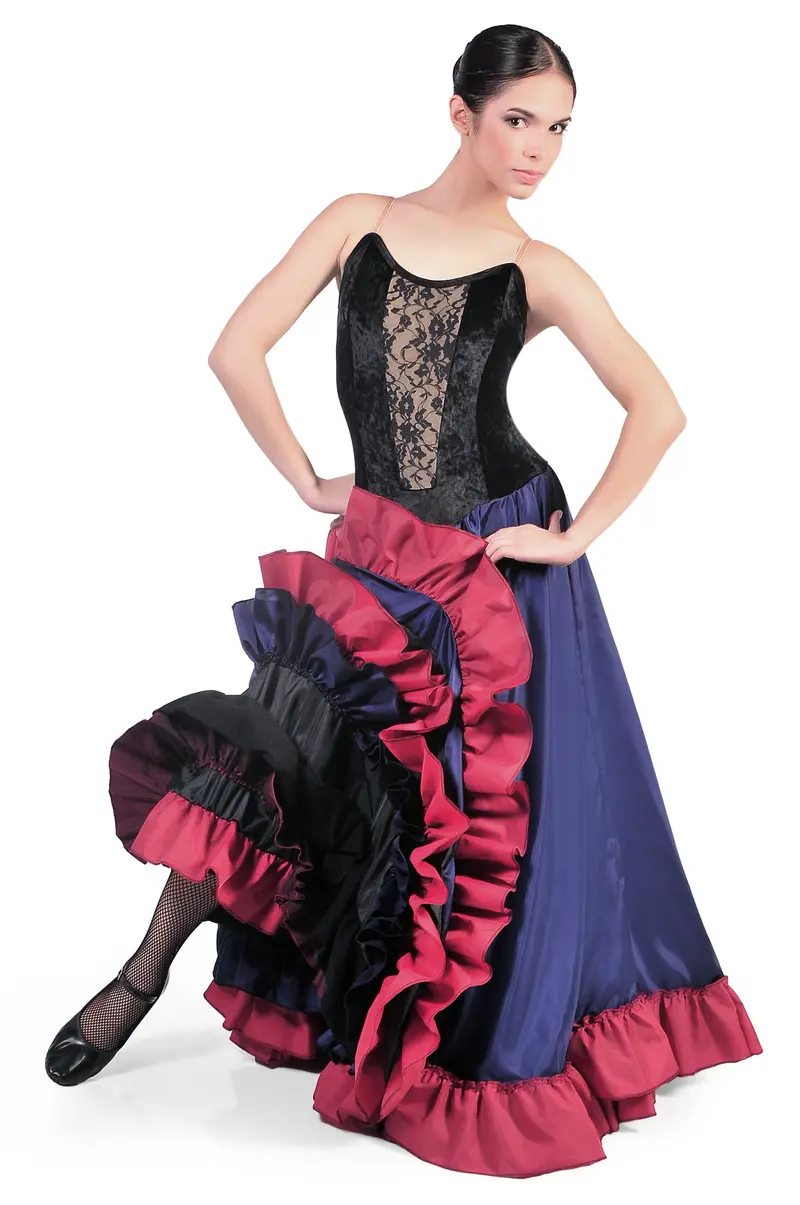 Vestito per danza CAN CAN C2528