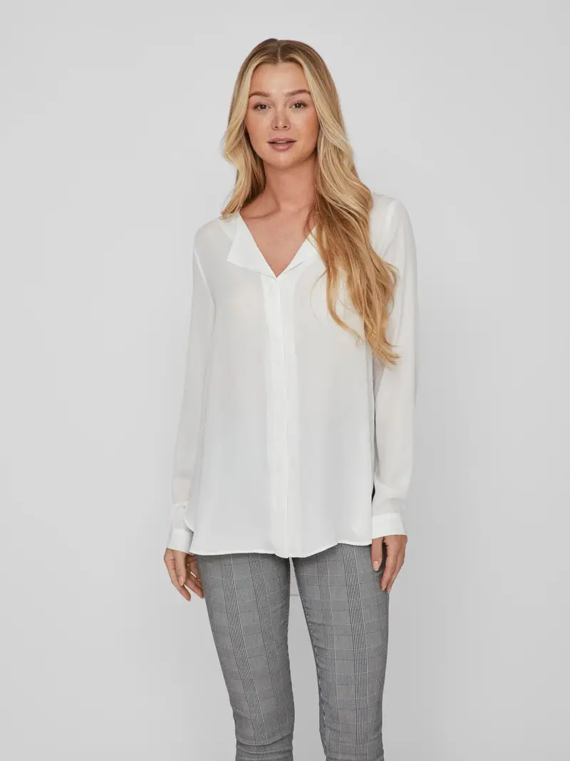 VILA CAMICIA MANICA LUNGA LUCY DONNA 14044253 SNW