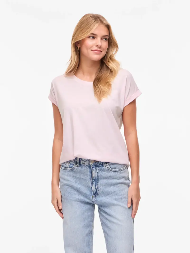VILA DREAMERS T-SHIRT IN COTONE DONNA 14083083 CHB