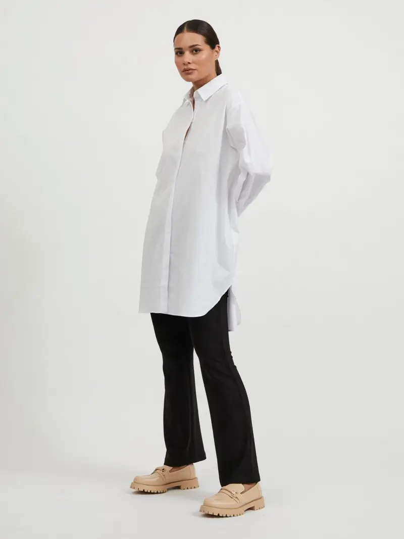 VILA GIMAS OVERSIZE LS LONH SHIRT 14072147