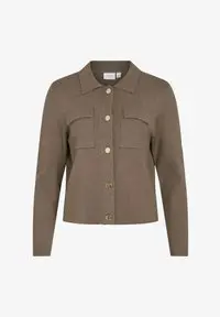 VILA MAGLIONE CASSIE CON BOTTONI DONNA (DARK NATURAL MELANGE) 14098875 DNM