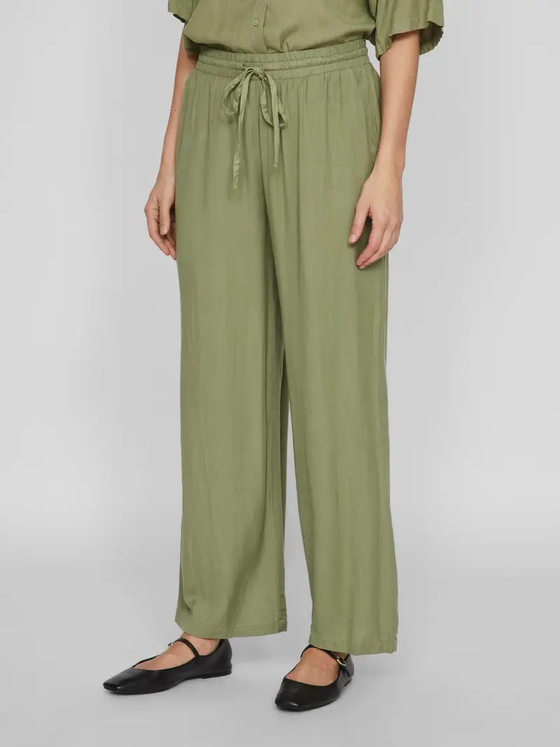 VILA PANTALONE PRICIL RW 7/8 DONNA 14079560 OLG