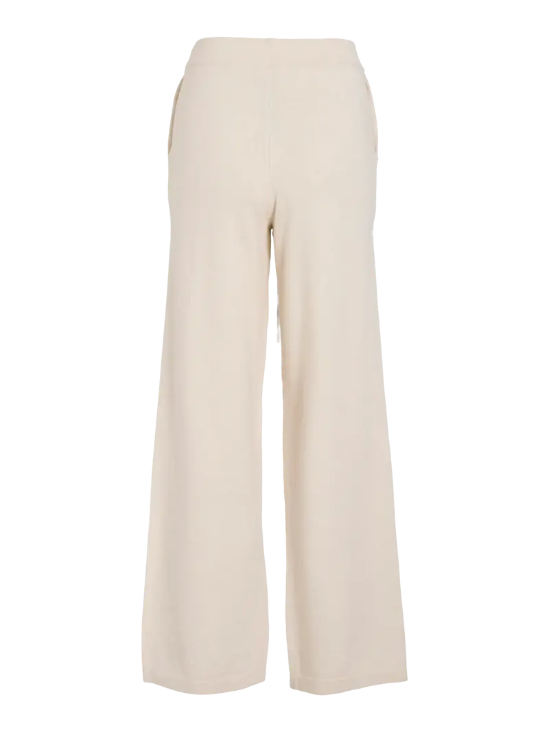 VILA POLLY PANTALONI A ZAMPA CON ELASTICO IN VITA DONNA 14109042 SLM
