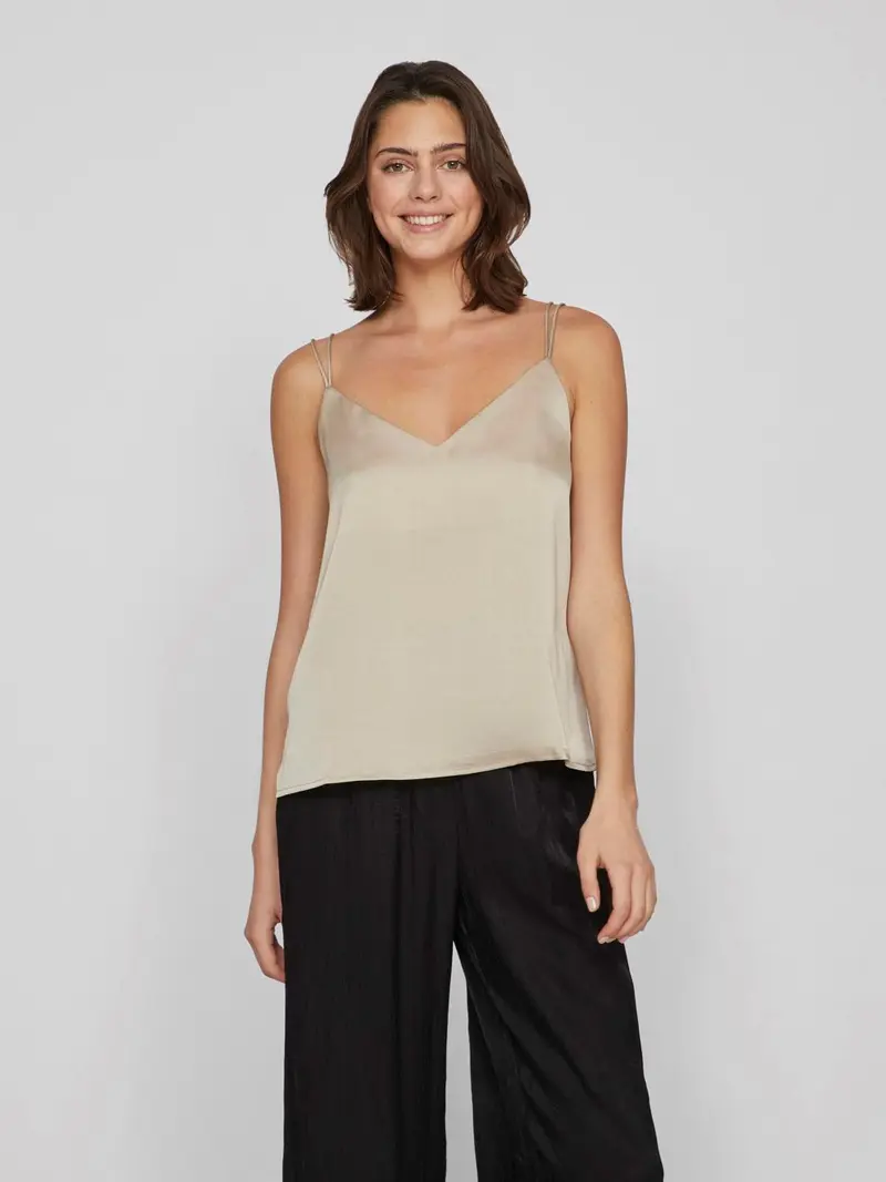 VILA T-SHIRT DORITTA SINGLET TOP DONNA 14089627 FTG