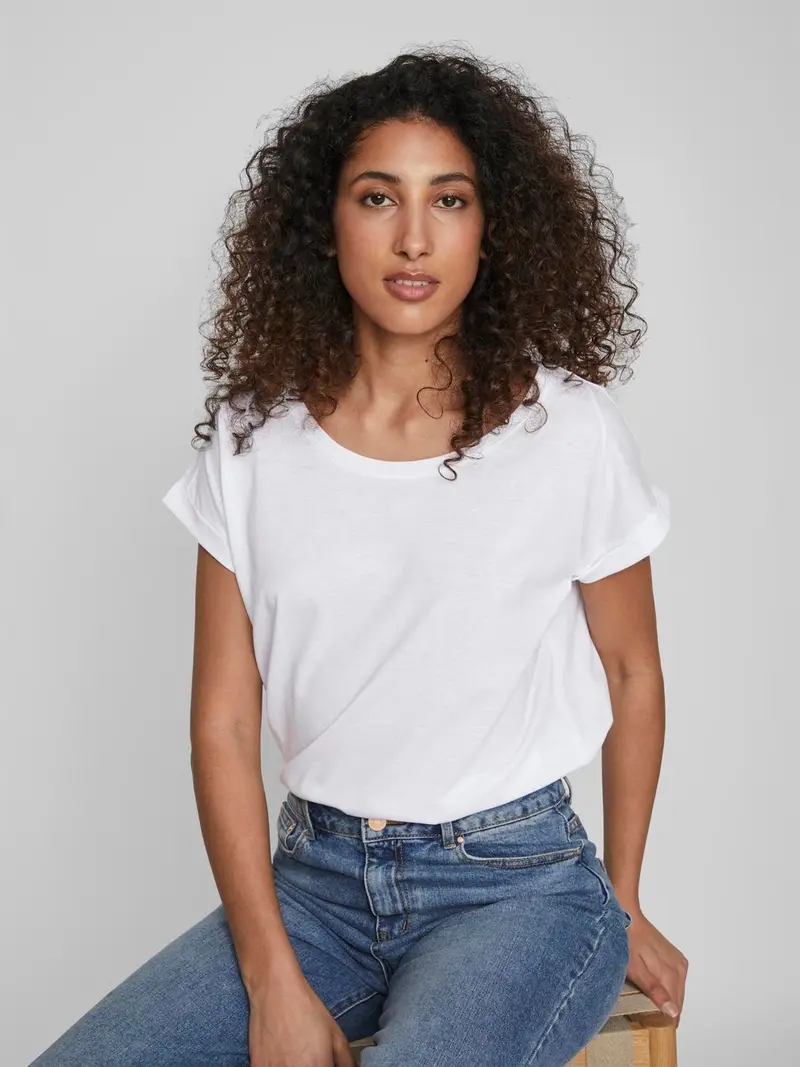 VILA T-SHIRT DREAMERS MANICA CORTA DONNA 14083083 OTS