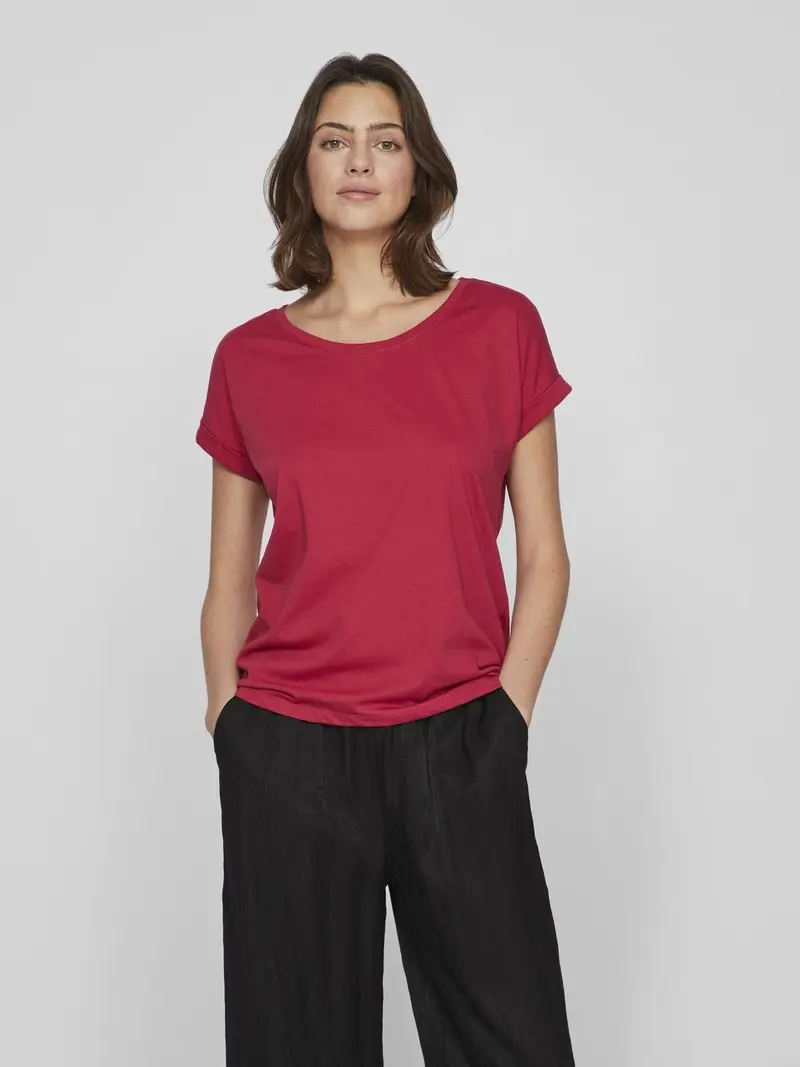 VILA T-SHIRT DREAMERS NEW PURE DONNA 14083083 CRS