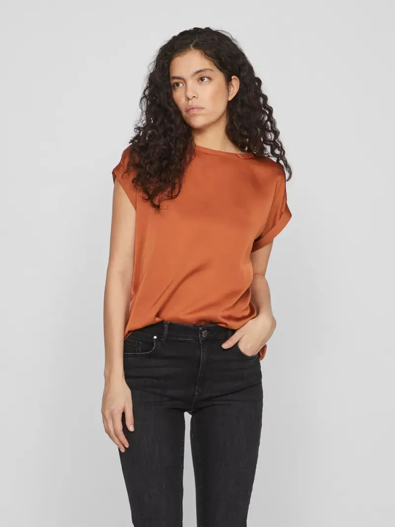 VILA T-SHIRT ELLETE MANICA CORTA DONNA 14059563 ADB