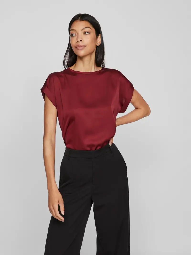 VILA T-SHIRT ELLETE MANICA CORTA DONNA 14059563 CBT