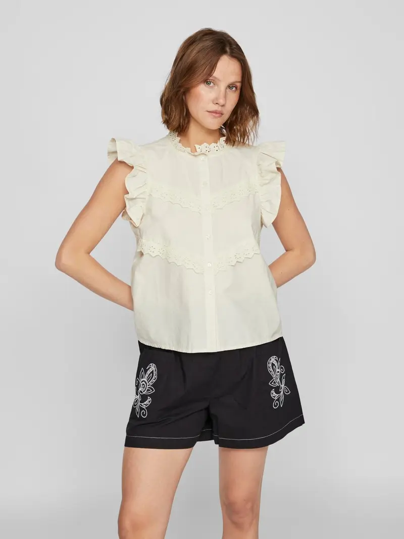 VILA T-SHIRT HAIFA DONNA 14102308 BRC