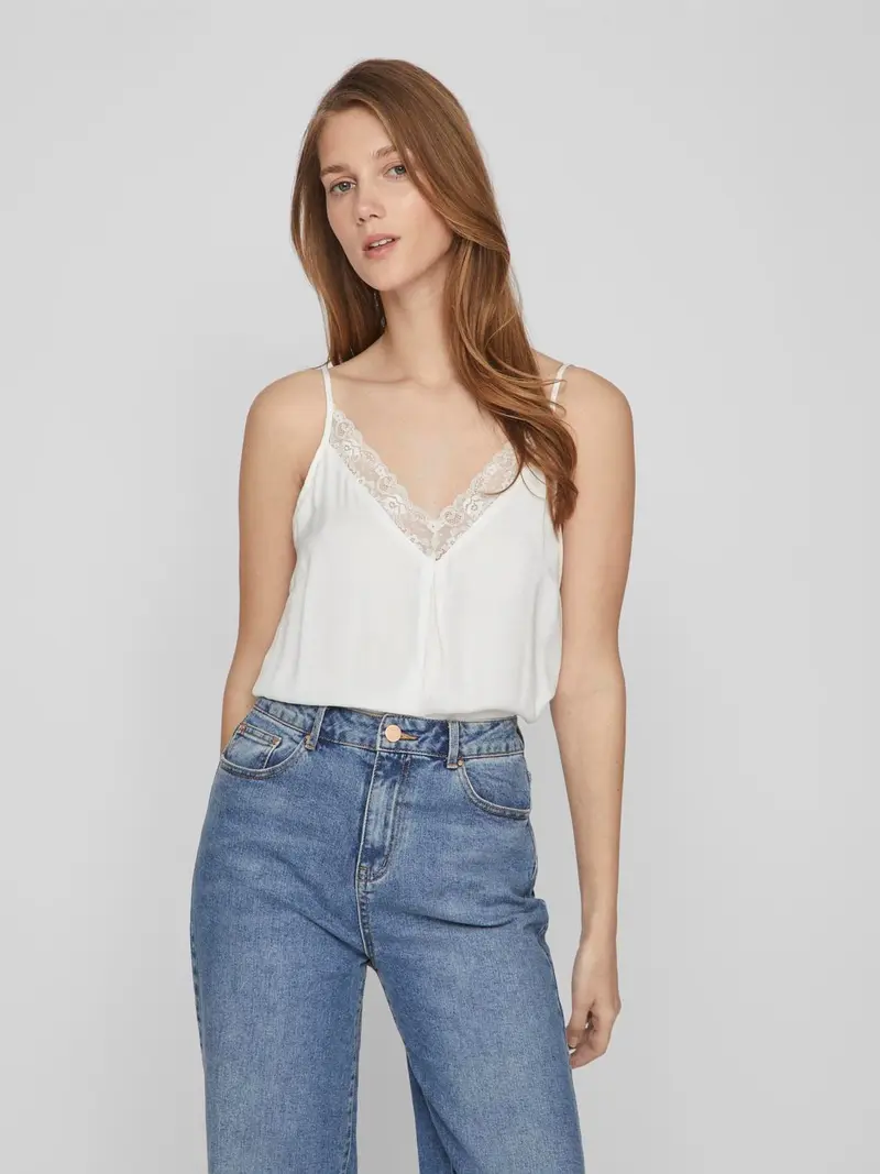 VILA TOP CAVA SCOLLO A V DONNA 14084535 CLD
