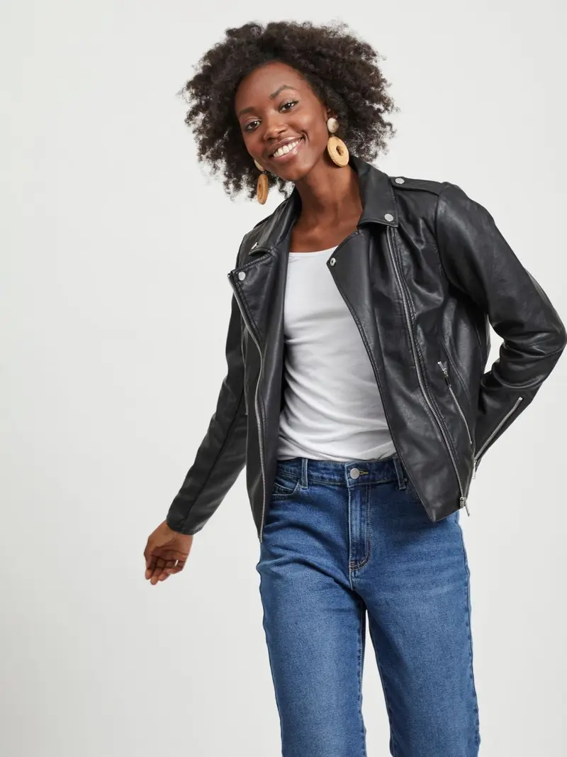 VILA W CARA COATED JACKET 14044851