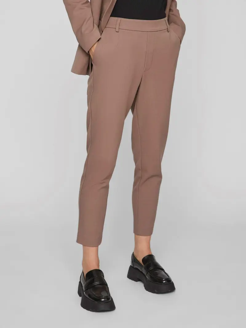 VILA W HW SLIM PANT 14087406