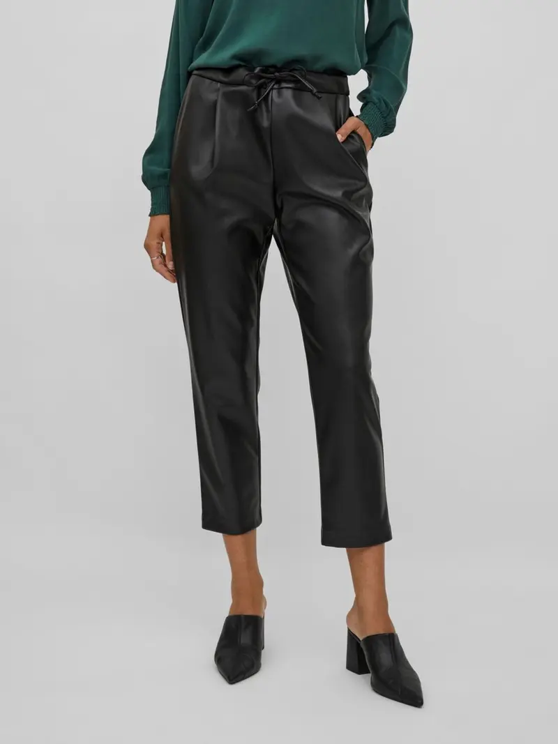 VILA W NILLE RW COATED 7/8 PANTS 14076738